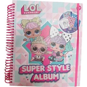 L.O.L. Super Style Album Kleurset