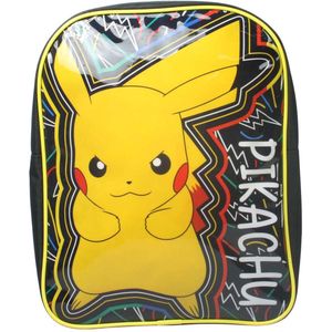 Pokémon - Rugzak - Zwart - Polyester - Afbeelding van Pikachu