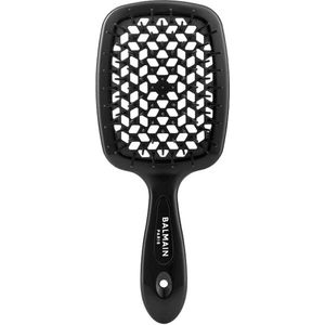 Haarborstel - Black Detangling Brush - Ergonomisch Ontwerp - Geschikt Voor Alle Haartypes