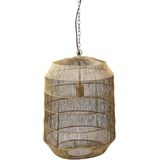 HSM Collection Hanglamp Marbella - Ã¸40x61 - Goud - Metaal