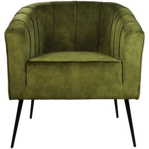 HSM Collection Fauteuil Chester Olijfgroen Adore