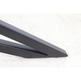 Onderstel - 3D-Model - 80x80 cm - Gepoedercoat zwart - Ijzer