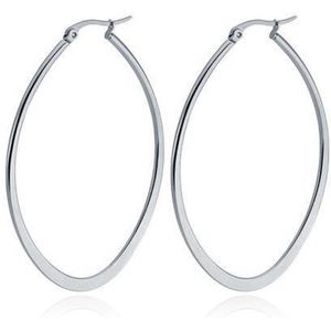 Cilla Jewels - Creolen - Edelstaal - Set van 2