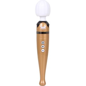 Pixey - DeLuxe Gold Edition Oplaadbare Wand Vibrator – Krachtige Massager