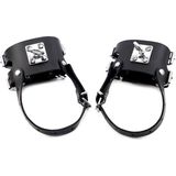 Leather Ankle Restraints with Heavy O-Ring | Kiotos Leather