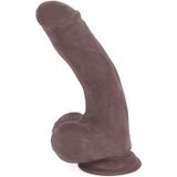 Kiotos Cox Brown Dildo 20 x 4.2 cm - Bruin - Realistic Skin