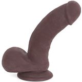 Kiotos Cox Brown Dildo 19 x 4 cm - Bruin - Realistic Skin