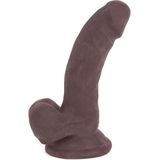 Kiotos Cox Brown Dildo 15 x 3 cm - Bruin - Realistic Skin