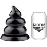 Kiotos Monstar - Bastian - Buttplug - 13.5 x 8 cm - Zwart