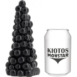 Kiotos Monstar - Bubbles - Buttplug - 16 X 6,5 cm - Zwart