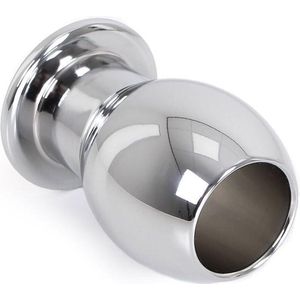 Hollow Anal Plug M | Kiotos Steel