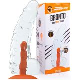 Dinoo - Primal Desires Extra Grote Dildo Met Zuignap Bronto - Transparant