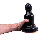 Dinoo - Primal Desires Extra Grote Dildo Met Zuignap Velo - Zwart