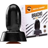 Dinoo - Primal Desires Extra Grote Dildo Met Zuignap Bracho - Zwart