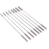 Urethral Sound Dilator Beads 8 Pcs Set - Kiotos Steel