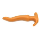 Gold Play - Soft Liquid Siliconen Anaal Dildo - Wave - Goud