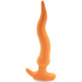 Gold Play - Soft Liquid Siliconen Anaal Dildo - Wave - Goud