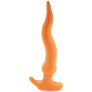 Gold Play - Soft Liquid Siliconen Anaal Dildo - Wave - Goud