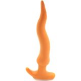 Gold Play - Soft Liquid Siliconen Anaal Dildo - Wave - Goud