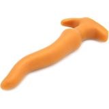 Gold Play - Soft Liquid Siliconen Anaal Dildo - Wave - Goud