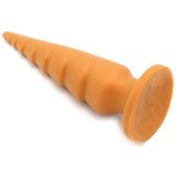 Gold Play - Soft Liquid Siliconen Anaal Dildo Rex - Goud