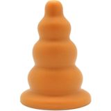 Gold Play - Soft Liquid Siliconen Anaal Dildo Blop - Goud