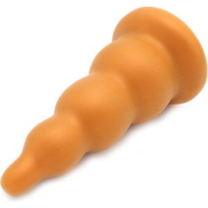 Gold Play Soft Liquid Siliconen Dildo BLOP - goud - maat M