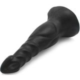 Dinoo - XXL Anaal Dildo Horse Dong Van TPE - Zwart