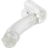 Kiotos Gladde Glazen Dildo 17 X 3 cm - Transparant