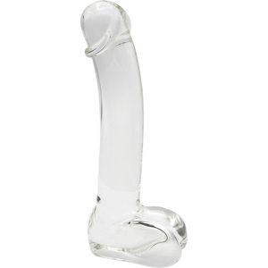 Kiotos Gladde Glazen Dildo 17 X 3 cm - Transparant