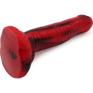 Kiotos Monstar - Dildo Beast Snake 13 - 23.5 x 5 cm - Rood