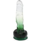 Kiotos Cox Color Gekleurde Dildo 03 - transparant/groen