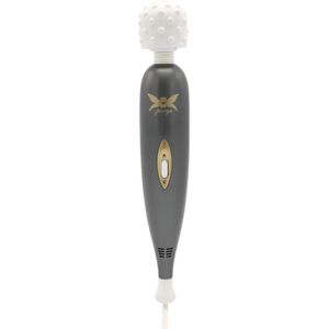 Pixey - Exceed V2 - Wand Vibrator met Beweegbare Kop - Zwart