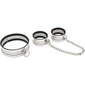 Stalen Collar en Handboeien - large