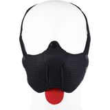 Kiotos - Neopreen Puppy Dog Gag - Mondmasker – Zwart