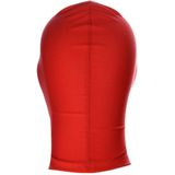 BDSM Hood Classic met 3 gaten - rood