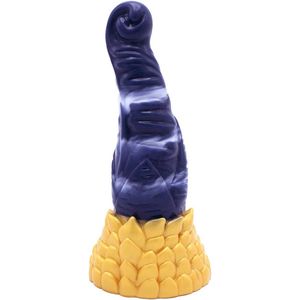 Dildo Monstar Fantasy Beast Gold Blue