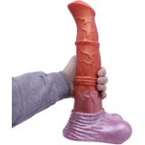 Kiotos Monstar - XXL Squirting Dildo Beast No. 58 Paolo the Pony - Rood/Wit