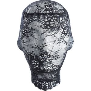 Kiotos - Fancy Lace Hood - Transparant Gezichtsbedekkend Kanten Masker