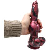 Kiotos Monstar - Dildo Beast 66 Freddy the Fox - Zwart/Rood