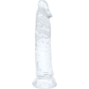 Kiotos Cox Clear - Transparante Dildo 04 - Lengte 215 mm - Diameter 40 mm - TPE