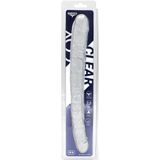 Kiotos Cox Clear - Dildo Dong 05 - Transparantie Dubbele Dildo - Lengte 31.5 cm - Diameter 30/40 Mm