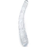 Kiotos Cox Clear - Dildo Dong 05 - Transparantie Dubbele Dildo - Lengte 31.5 cm - Diameter 30/40 Mm