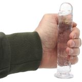 Kiotos Cox Clear - Dildo 06 - Transparante Dildo Met Zuignap - Lengte 160 Mm - Diameter 30 Mm