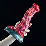 Kiotos Monstar Dildo Beast Nr. 77 Urrax - Roze/Paars/Zwart