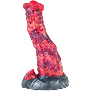 Kiotos Monstar Dildo Beast Nr. 77 Urrax - Roze/Paars/Zwart