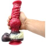 Kiotos Monstar - Amazing Dildo Beast 81 - Siliconen - Lengte 26 cm - Diameter 76 Mm