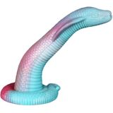 Kiotos Monstar - Dildo Beast 84 - Siliconen - Lengte 39 cm - Diameter 10 cm - Multicolour