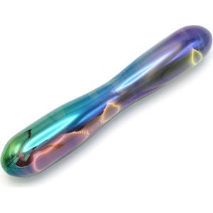 Kiotos Glass - Glazen Dildo Smooth - Rainbow