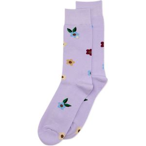 Alfredo Gonzales Flowers Sokken AG-Sk-FLO-01 111 Pink/Light Blue/Light Yellow XS(35-37)